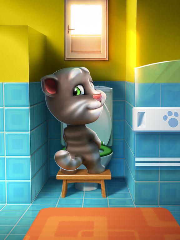 Screenshots of My Talking Tom for iPad