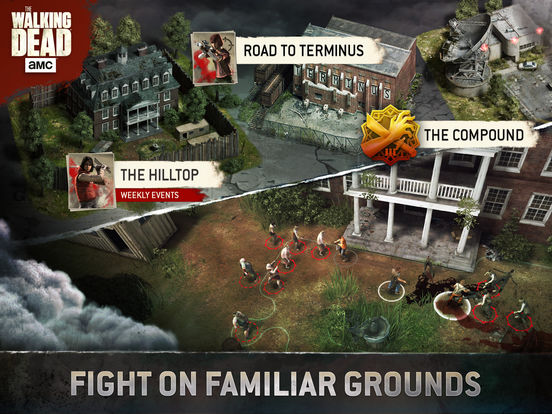 Screenshots of The Walking Dead No Man's Land for iPad