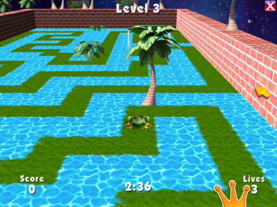 3d frog frenzy online game to play