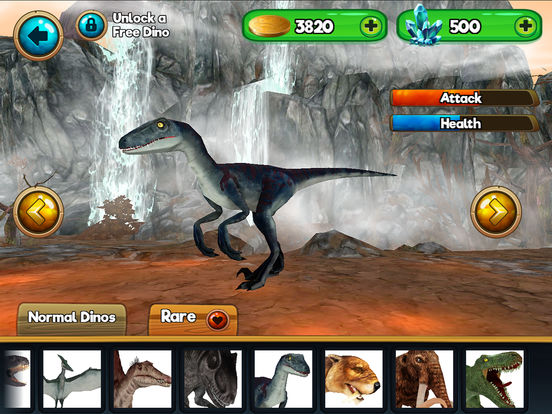 Dino Sim Online - Jurassic Fighting Simulator 3Dscreeshot 2