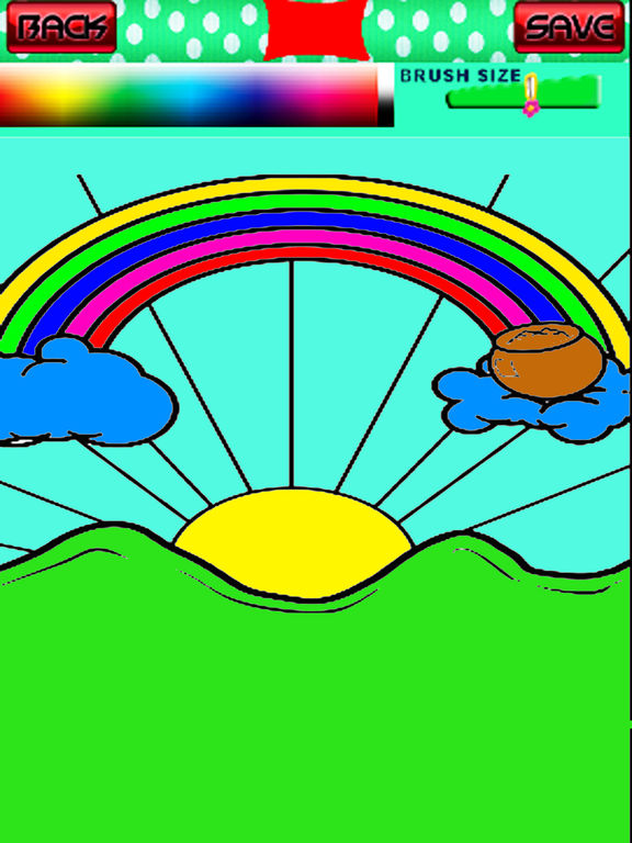 rainbow coloring pages games online - photo #25
