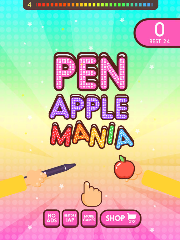 Pen Apple Mania! на iPad
