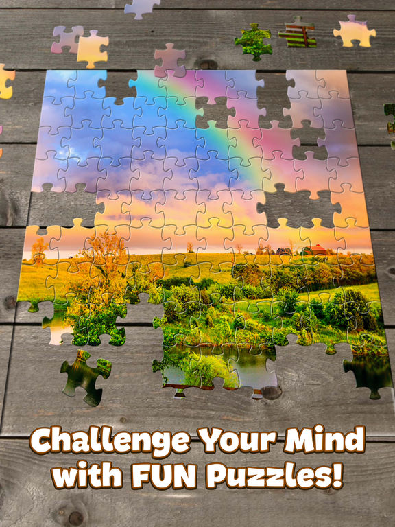 Screenshots of Jigsaw Puzzle for iPad