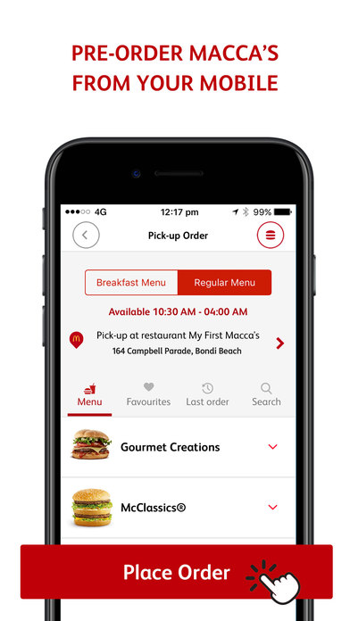 mymacca's Mobile Ordering - McDonald's Australia | App Report on Mobile ...