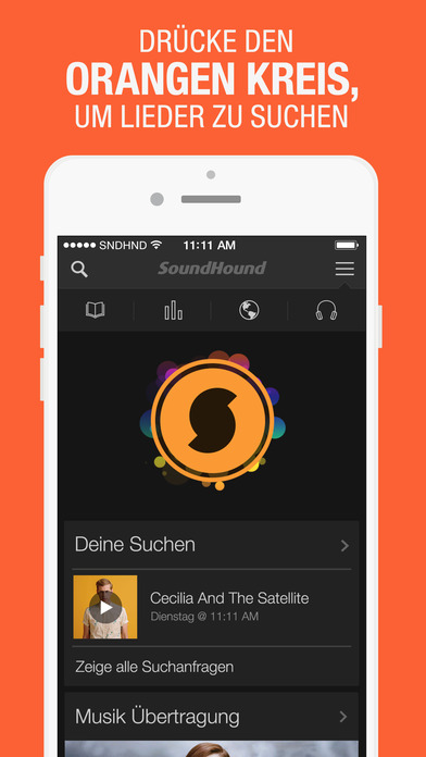 Musik erkennen mit der Soundhound App fürs iPhone und iPad » MEER DER IDEEN®