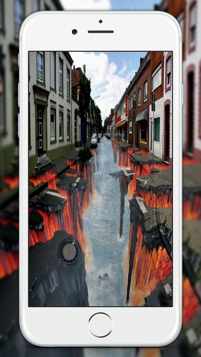 3d street art painting