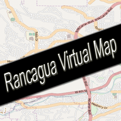 Rancagua, Chile Virtual Map