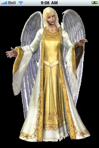Heavenly Angel Snow Globe image #1