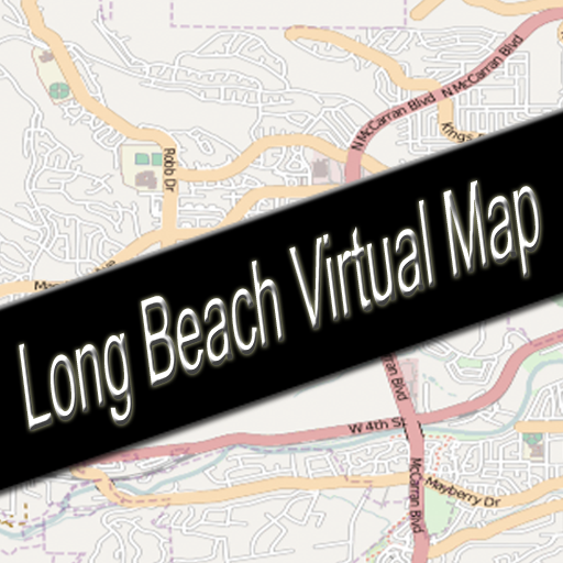 Long Beach, California Virtual Map