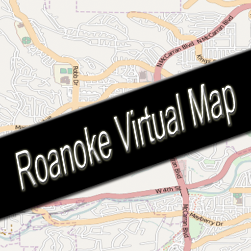 Roanoke, Virginia Virtual Map