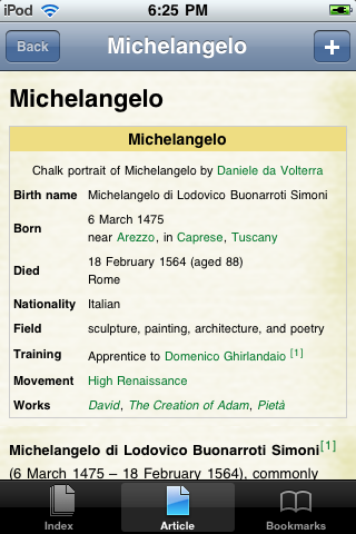 Michelangelo Study Guide image #1