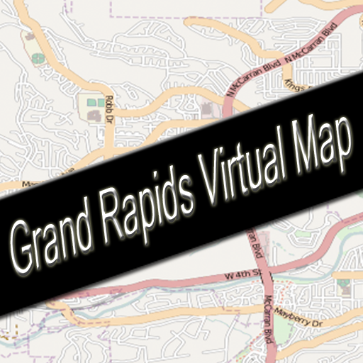 Grand Rapids, Michigan Virtual Map