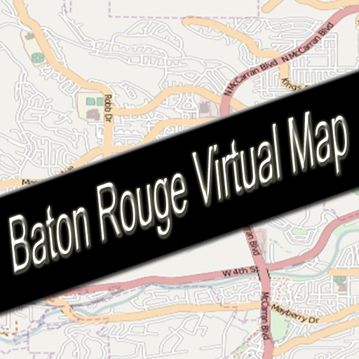 Baton Rouge, Louisiana Virtual Map