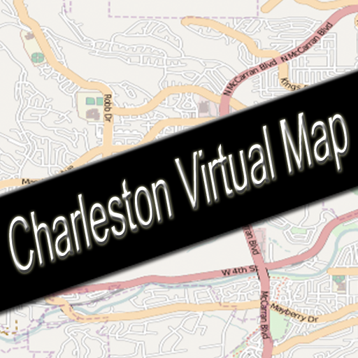 Charleston, South Carolina Virtual Map