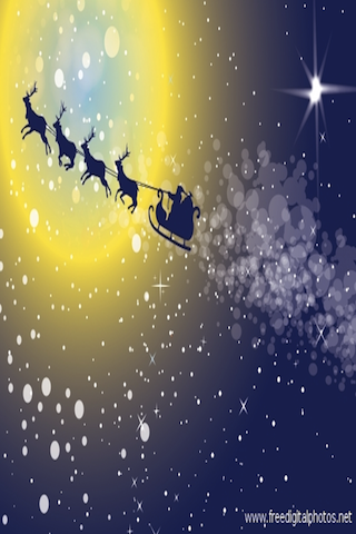 Slide Puzzle - Santa and his Reindeer image #1