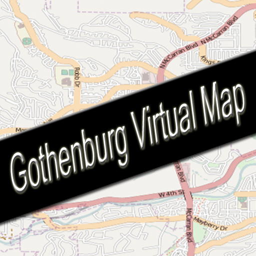 Gothenburg, Sweden Virtual Map