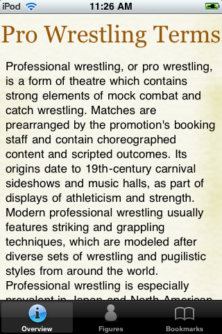 Pro Wrestling Terms Pocket Book image #1