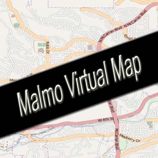 Malmo, Sweden Virtual Map