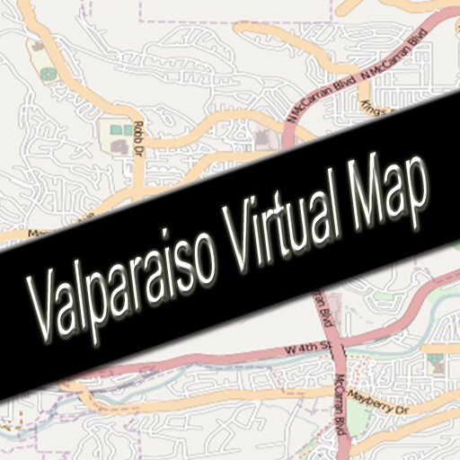 Valparaiso, Chile Virtual Map