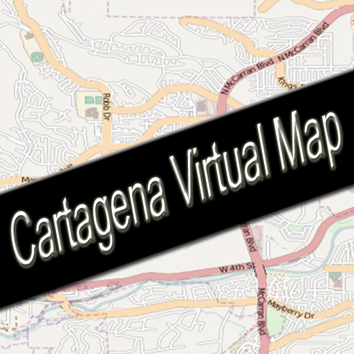 Cartagena, Colombia Virtual Map