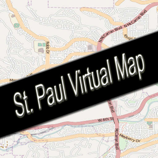 St. Paul, Minnesota Virtual Map