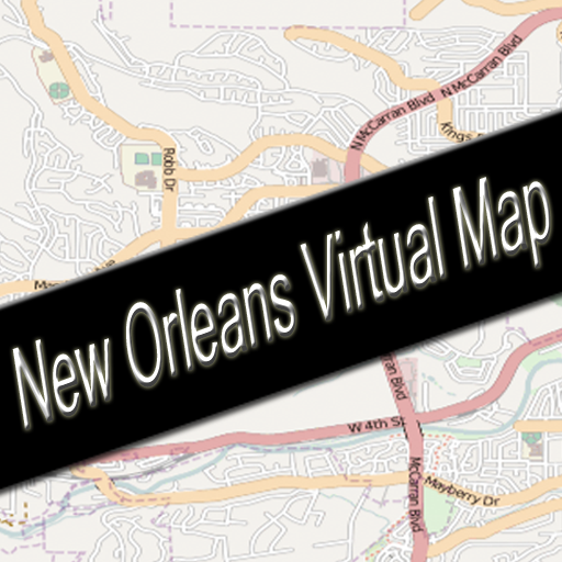 New Orleans, Louisiana Virtual Map