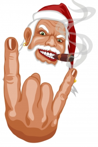 Slide Puzzle - Rockin Santa image #1