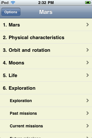 Mars image #1