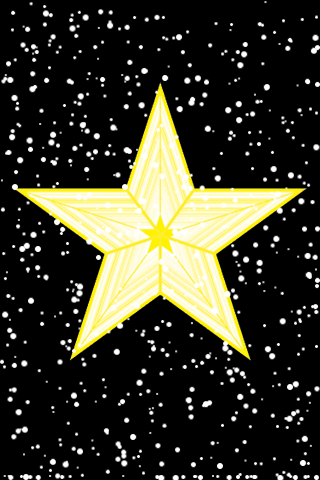 Christmas Star Snow Globe image #1