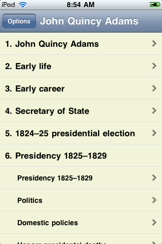 John Quincy Adams - Just the Facts image #1