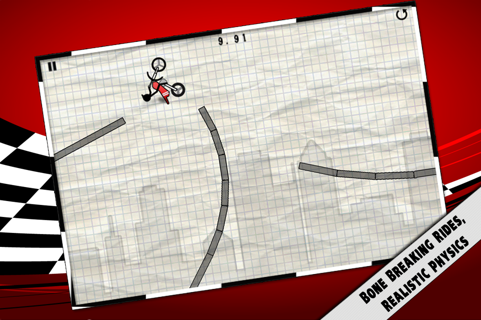 Stick Stunt Biker - Ignition! screenshot 1