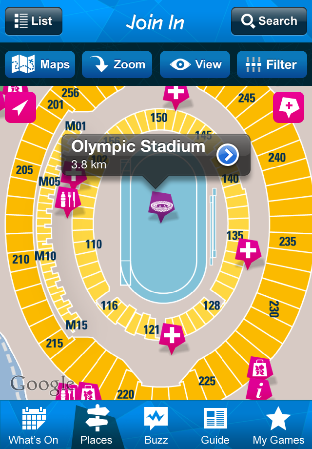London 2012: Official Join In App for the Olympic and Paralympic Games screenshot 3