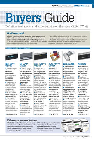 What Satellite & Digital TV - náhled
