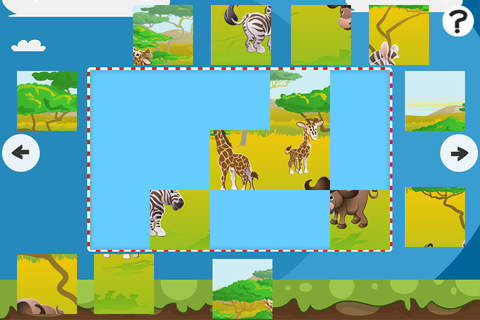 Safari Puzzles - Animals jigsaw puzzle game for ch - náhled