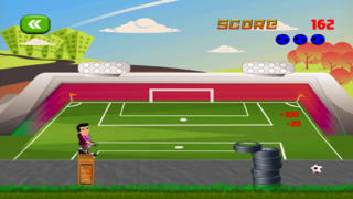 Football ball shooting contest university championship - Free Edition screenshot 2