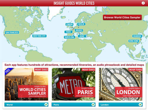 Insight Guides World Cities - Barcelona, Berlin, Bruges, Hong Kong, London, New York City, Paris, Rome, San Francisco, Shanghai screenshot 6