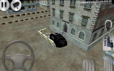 3D Police Car Parking - náhled