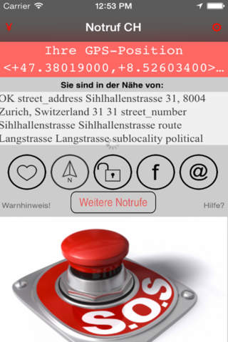 Notruf Swiss - náhled