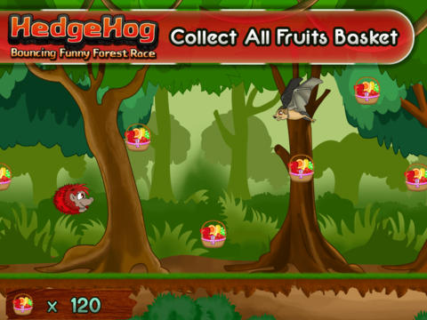 HedgeHog Bouncing Funny Forest Race screenshot 10