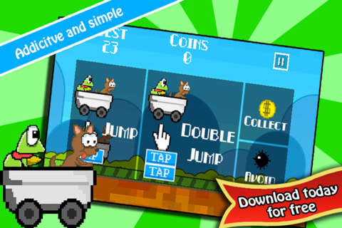 Hoppy Cart : A Frog And Puppy Kart Ride Game - náhled