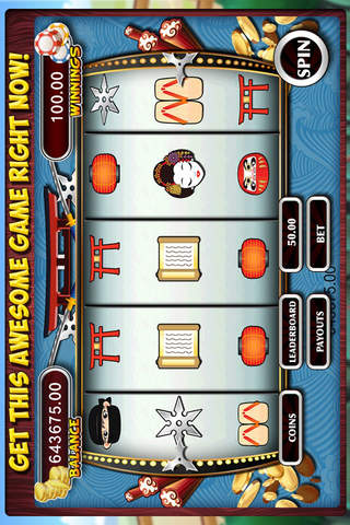 Ninja Slots Machine- Fun slot games - náhled