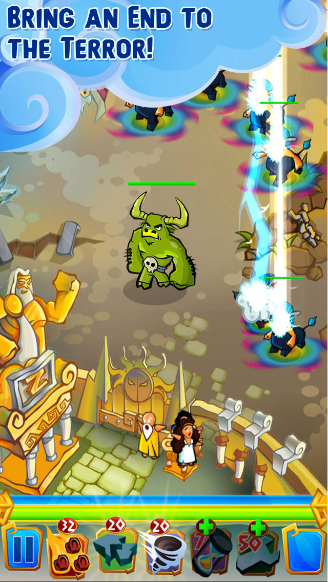 Zeus Defense screenshot 5