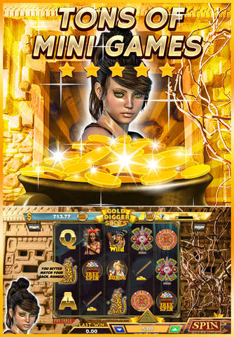 Gold Diggers Slot Machine - Fun Mining Casino Jour - náhled
