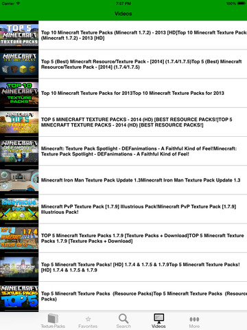 Texture Packs+ for Minecraft PE screenshot 9
