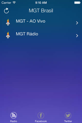 Rádio MGT Brasil - náhled