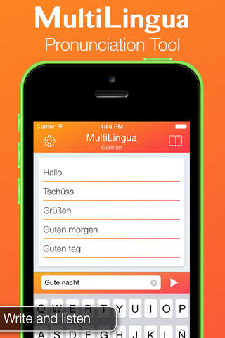 MultiLingua - Pronunciation Tool (Spanish, German, - náhled