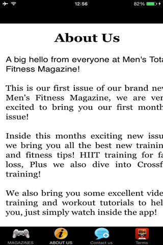 Men's Total Fitness Magazine - náhled