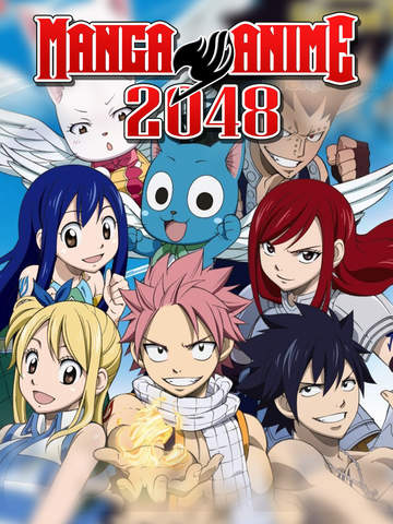 2048 Manga & Anime - “ Japanese Cartoon Puzzle For Fairy Tail Edition “ screenshot 6