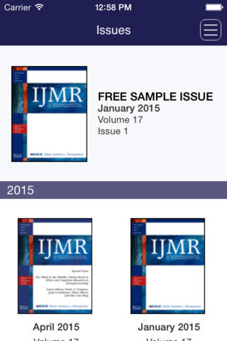 International Journal of Management Reviews - náhled