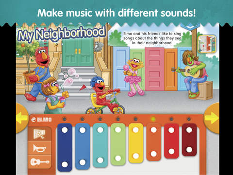 Elmo's Neighborhood: A Sesame Street S'More App screenshot 3